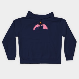 fusion of fire Kids Hoodie